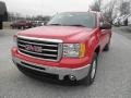 2013 Fire Red GMC Sierra 1500 SLE Extended Cab 4x4  photo #3