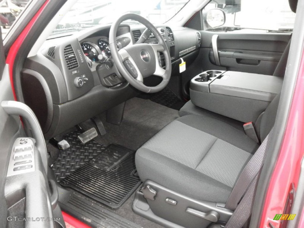 2013 Sierra 1500 SLE Extended Cab 4x4 - Fire Red / Ebony photo #5