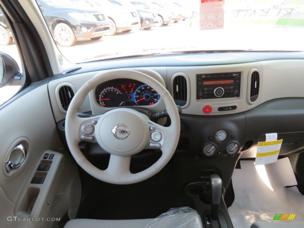 2013 Nissan Cube 1.8 S Light Gray Dashboard Photo #78472265