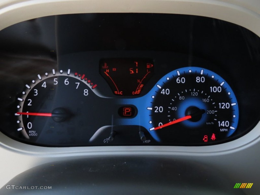 2013 Nissan Cube 1.8 S Gauges Photo #78472358