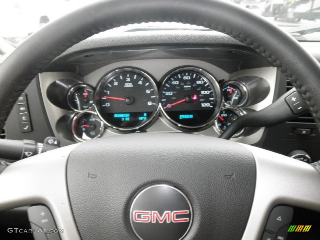 2013 Sierra 1500 SLE Extended Cab 4x4 - Fire Red / Ebony photo #11