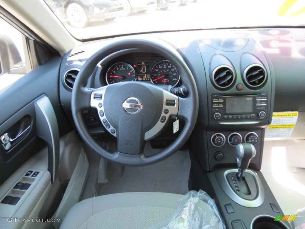2013 Nissan Rogue S Special Edition Gray Dashboard Photo #78472610