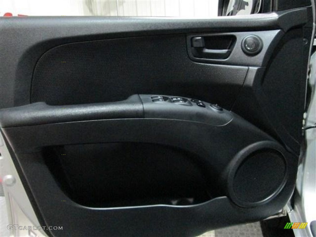 2009 Kia Sportage LX Black Door Panel Photo #78472733