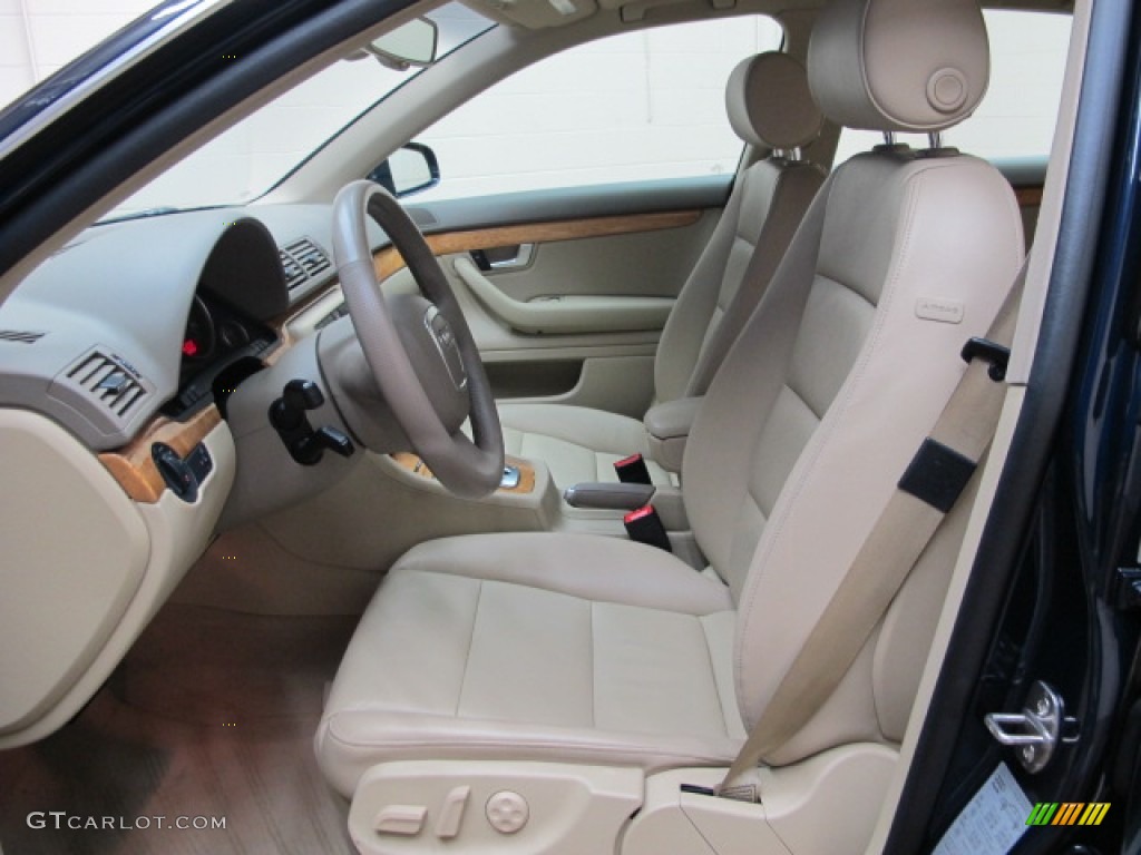 2006 Audi A4 3.2 quattro Sedan Front Seat Photo #78473627