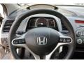 2009 Honda Civic Black Interior Steering Wheel Photo