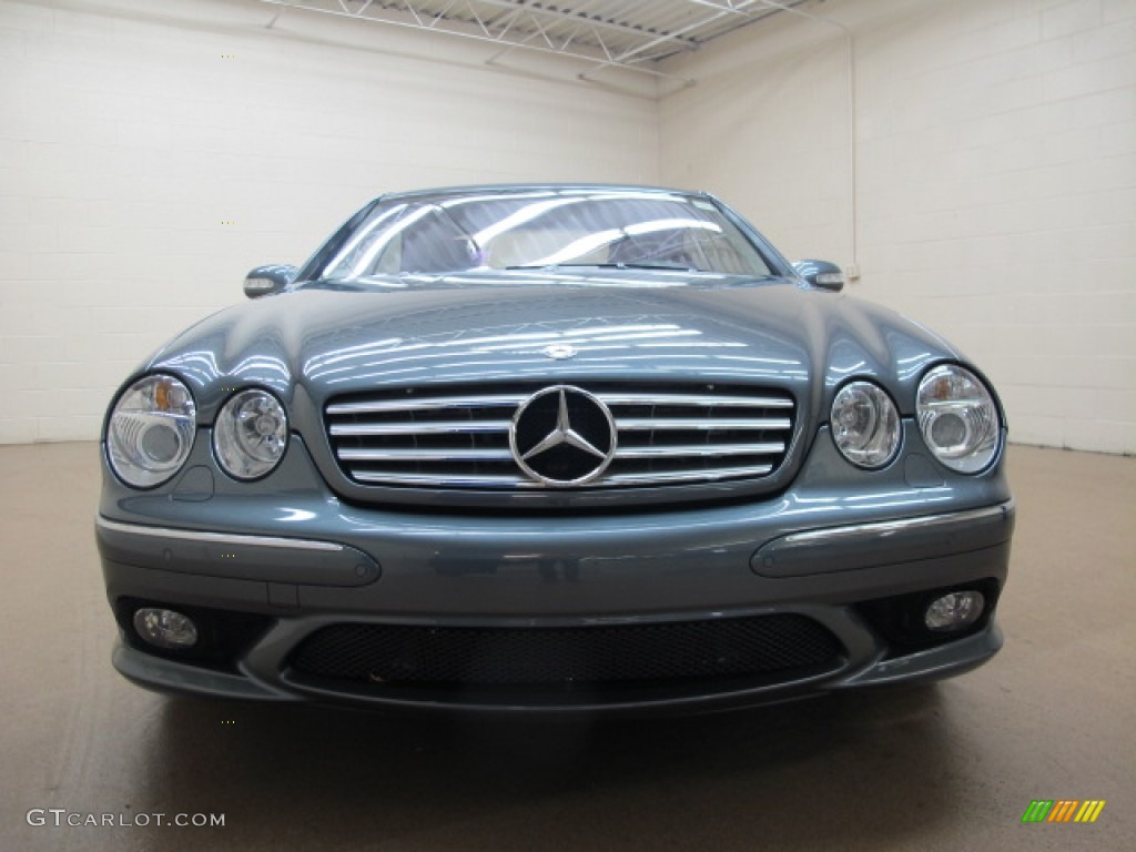 2005 CL 55 AMG - Granite Grey Metallic / Charcoal photo #3