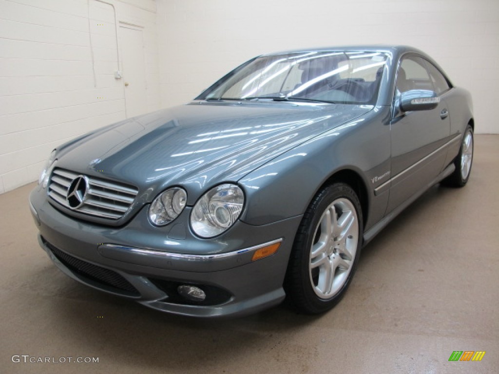 2005 CL 55 AMG - Granite Grey Metallic / Charcoal photo #4