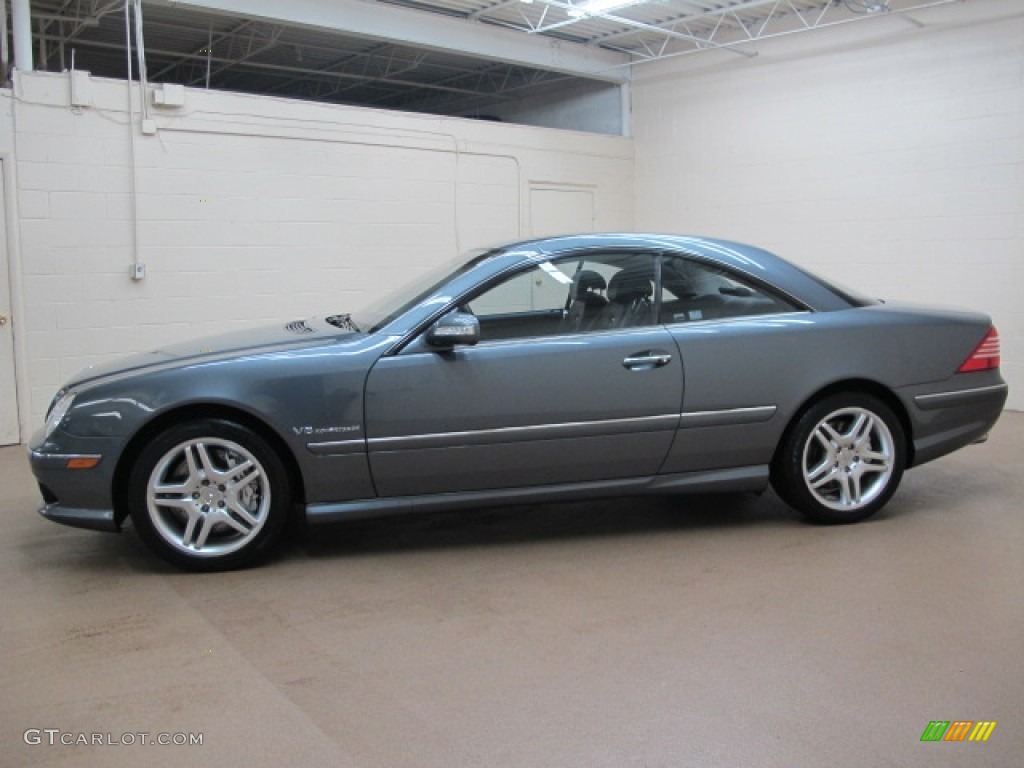 2005 CL 55 AMG - Granite Grey Metallic / Charcoal photo #5