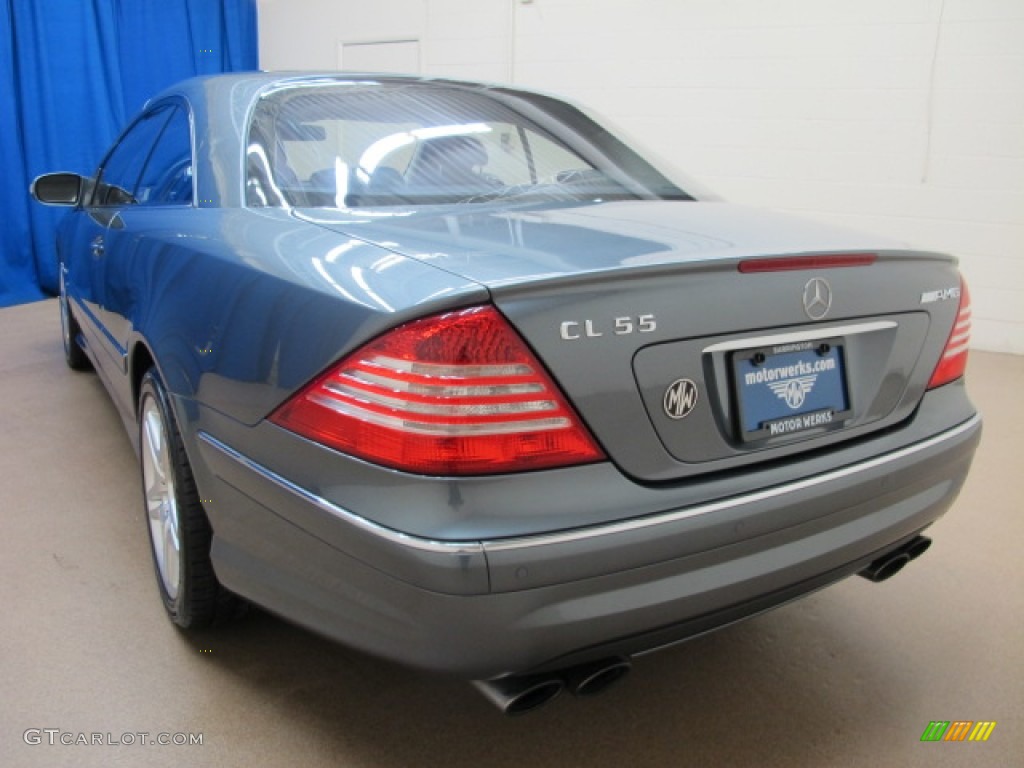 2005 CL 55 AMG - Granite Grey Metallic / Charcoal photo #6