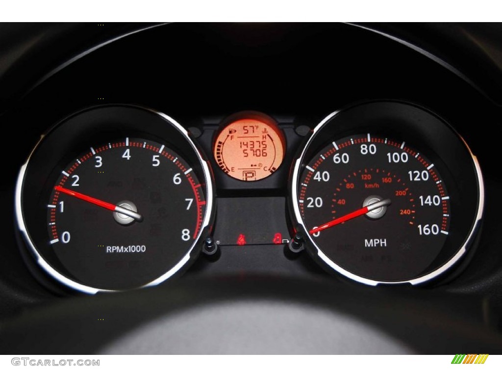 2008 Nissan Rogue SL AWD Gauges Photo #78474356