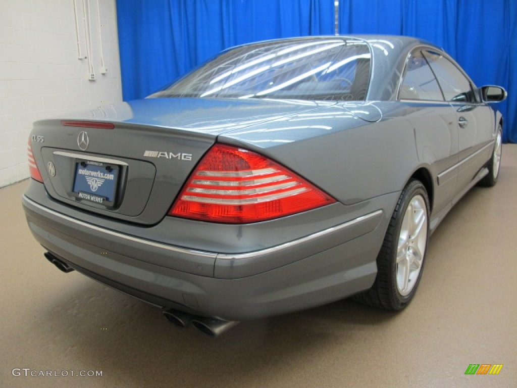 2005 CL 55 AMG - Granite Grey Metallic / Charcoal photo #9