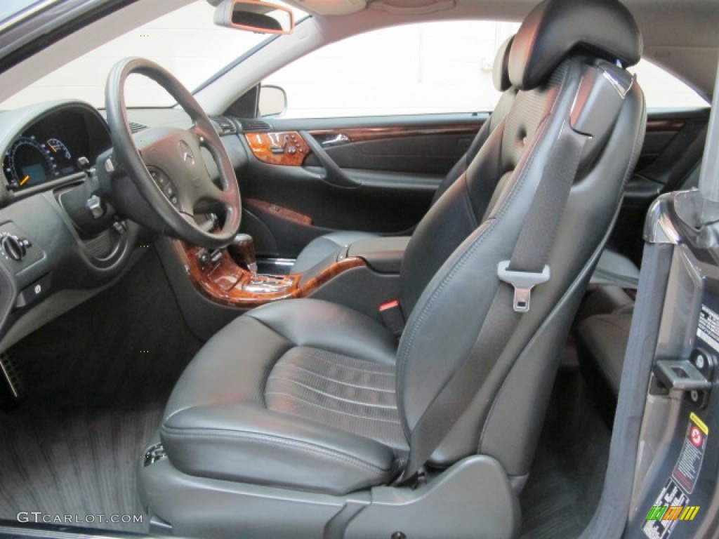 Charcoal Interior 2005 Mercedes-Benz CL 55 AMG Photo #78474539