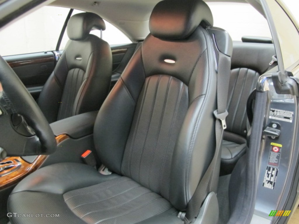 2005 CL 55 AMG - Granite Grey Metallic / Charcoal photo #18