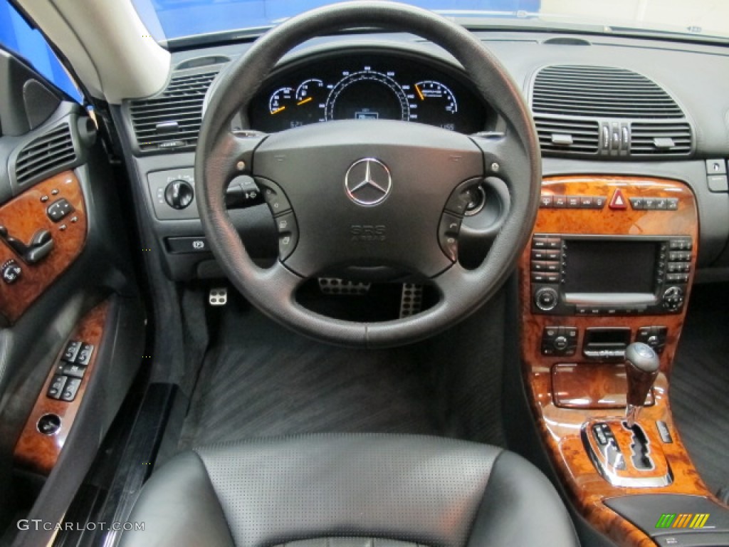 2005 CL 55 AMG - Granite Grey Metallic / Charcoal photo #22