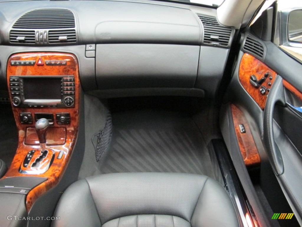 2005 CL 55 AMG - Granite Grey Metallic / Charcoal photo #23