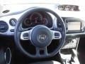 Titan Black 2013 Volkswagen Beetle TDI Convertible Steering Wheel