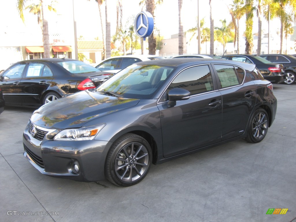 Smokey Granite Mica 2011 Lexus CT 200h Hybrid Premium Exterior Photo #78474770