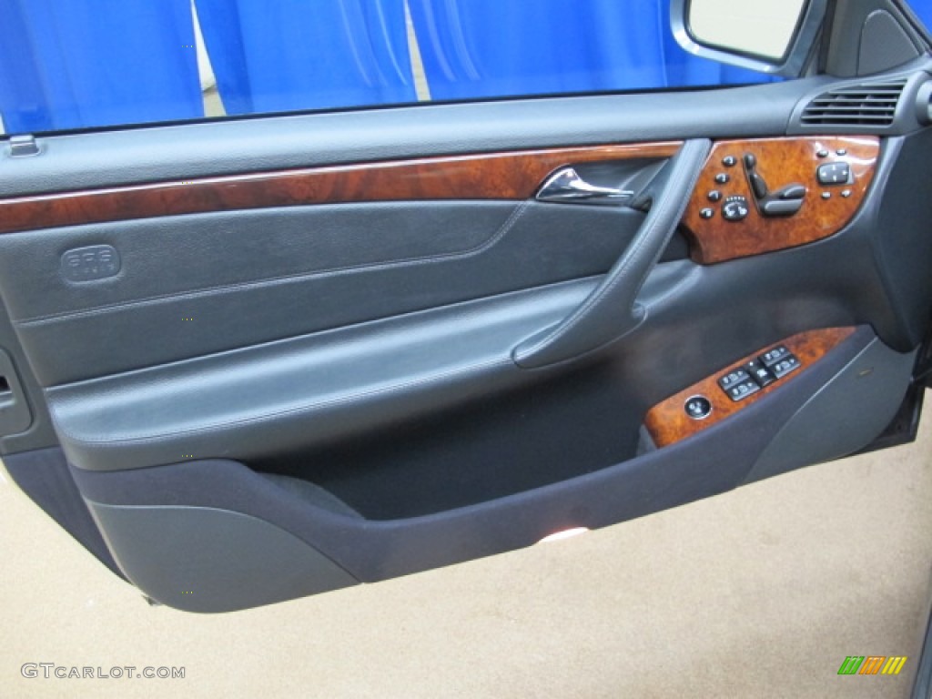 2005 CL 55 AMG - Granite Grey Metallic / Charcoal photo #36