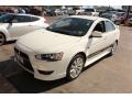 Wicked White Metallic 2011 Mitsubishi Lancer GTS Exterior