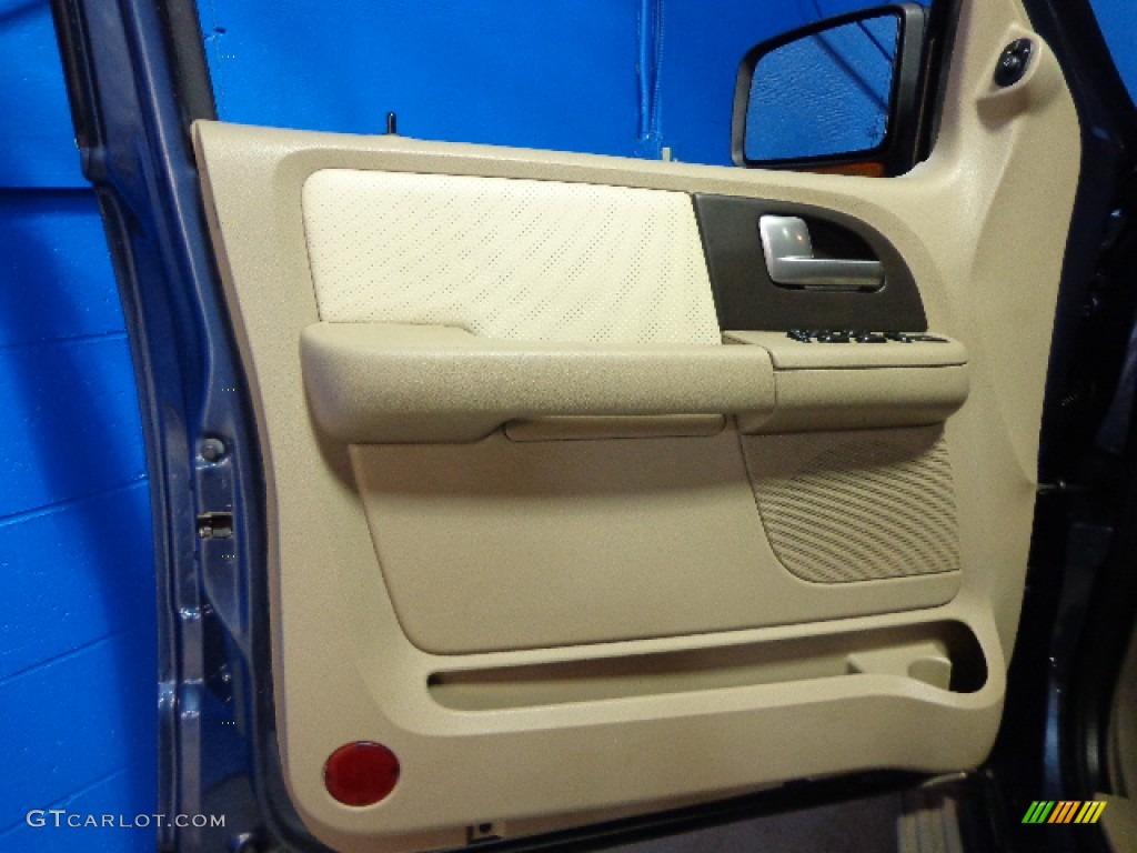 2003 Expedition Eddie Bauer 4x4 - Medium Wedgewood Blue Metallic / Medium Parchment photo #20