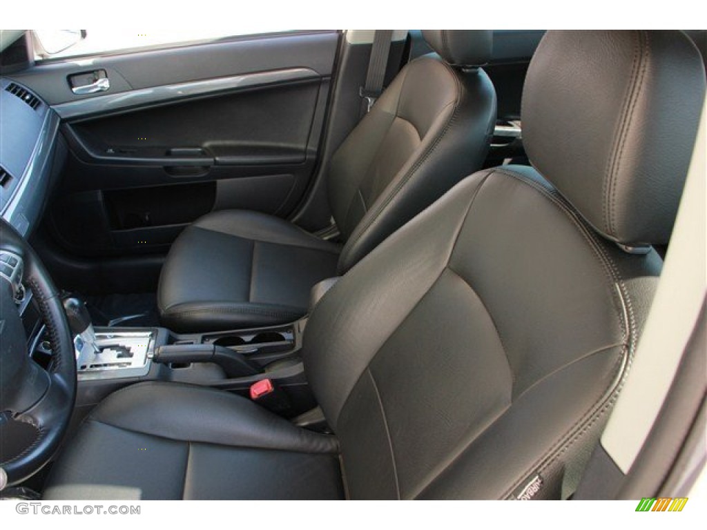 Black Interior 2011 Mitsubishi Lancer GTS Photo #78475385