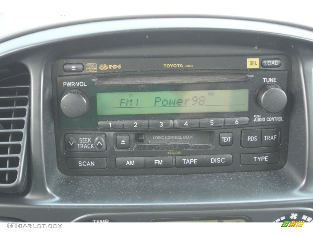 2005 Toyota Sequoia SR5 Audio System Photos