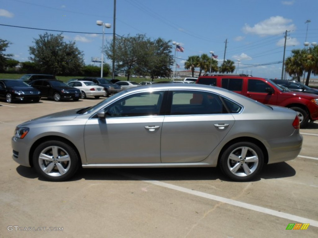 Tungsten Silver Metallic 2013 Volkswagen Passat TDI SE Exterior Photo #78476000
