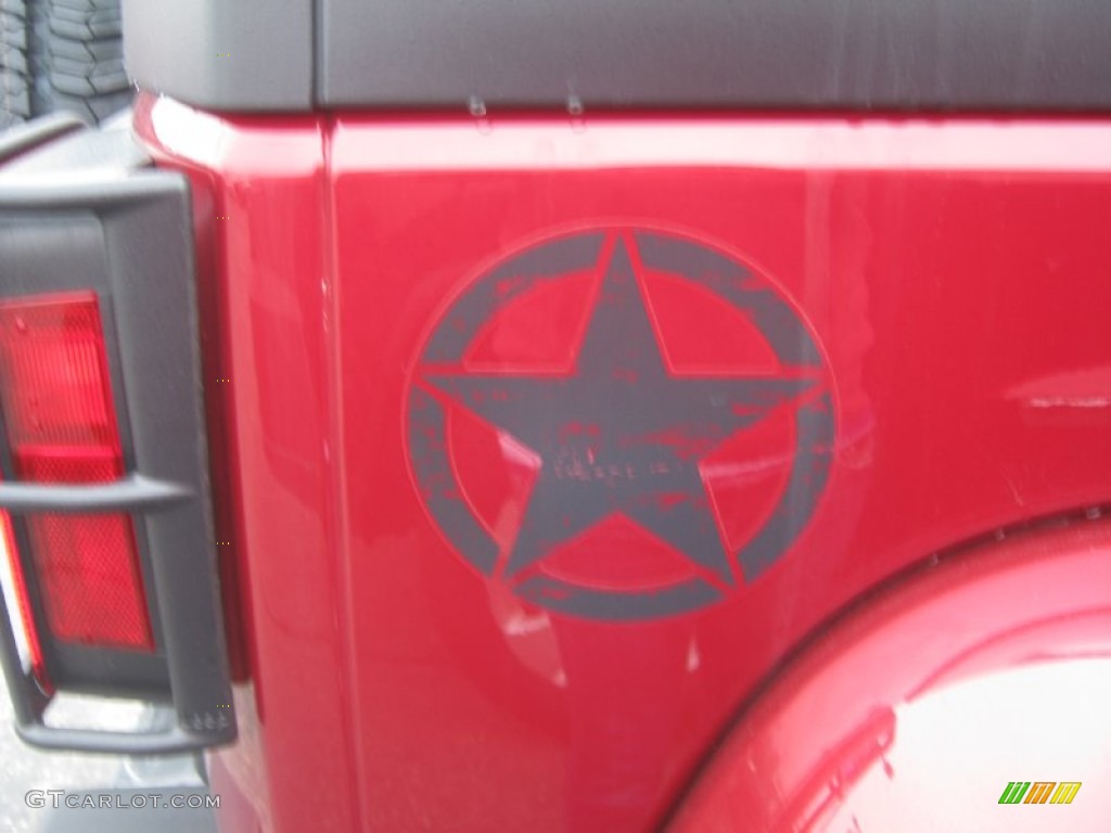 2013 Jeep Wrangler Oscar Mike Freedom Edition 4x4 Marks and Logos Photo #78476171