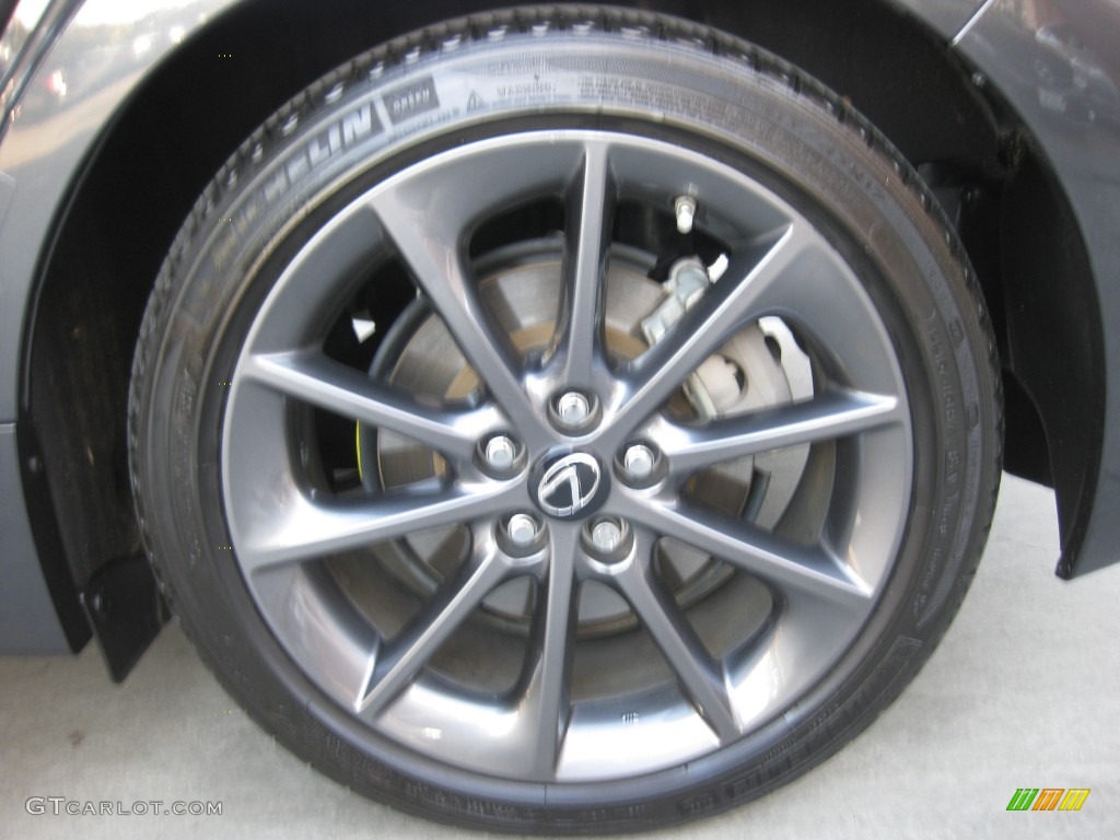 2011 CT 200h Hybrid Premium - Smokey Granite Mica / Black photo #23