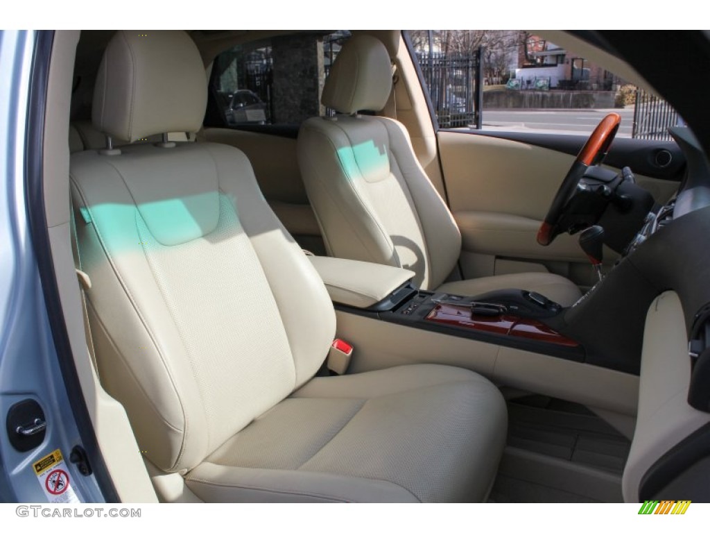 2010 RX 350 AWD - Cerulean Blue Metallic / Parchment/Brown Walnut photo #10