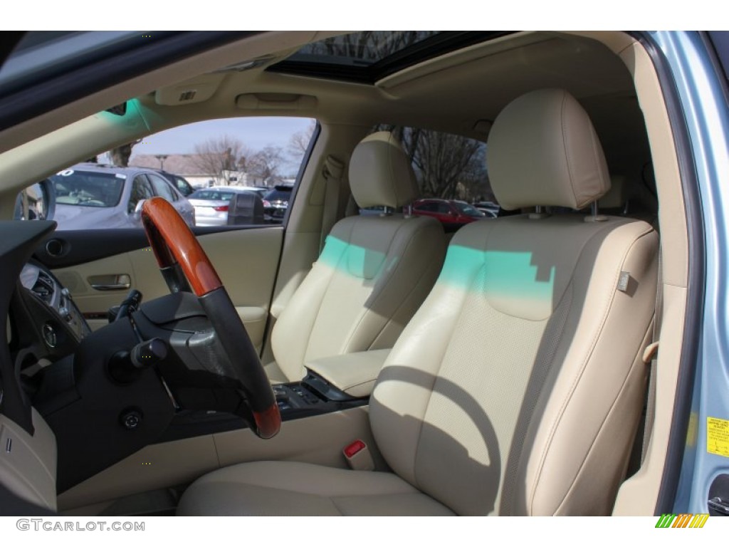 2010 RX 350 AWD - Cerulean Blue Metallic / Parchment/Brown Walnut photo #12