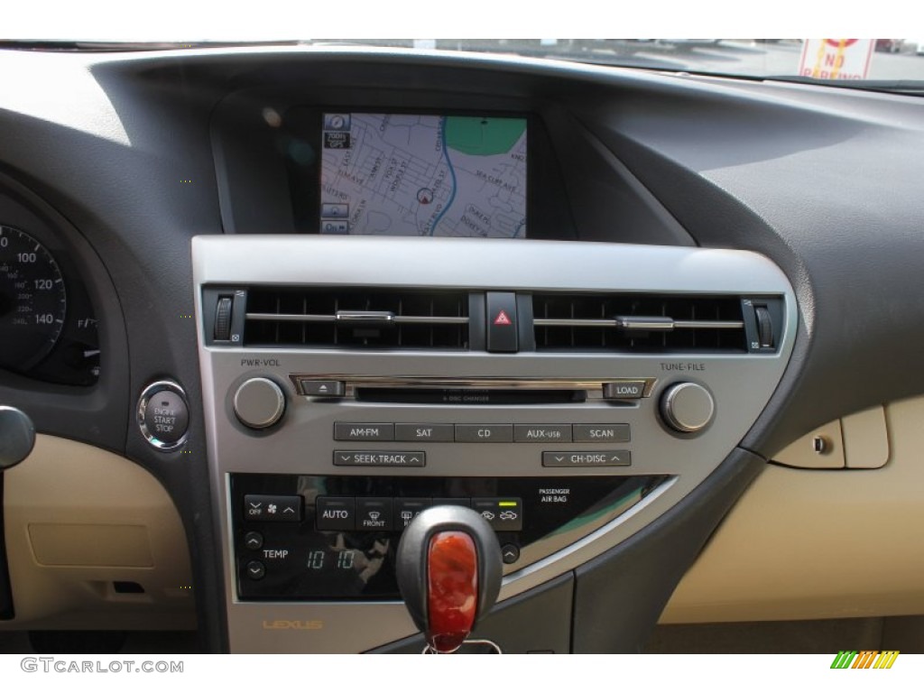 2010 RX 350 AWD - Cerulean Blue Metallic / Parchment/Brown Walnut photo #13