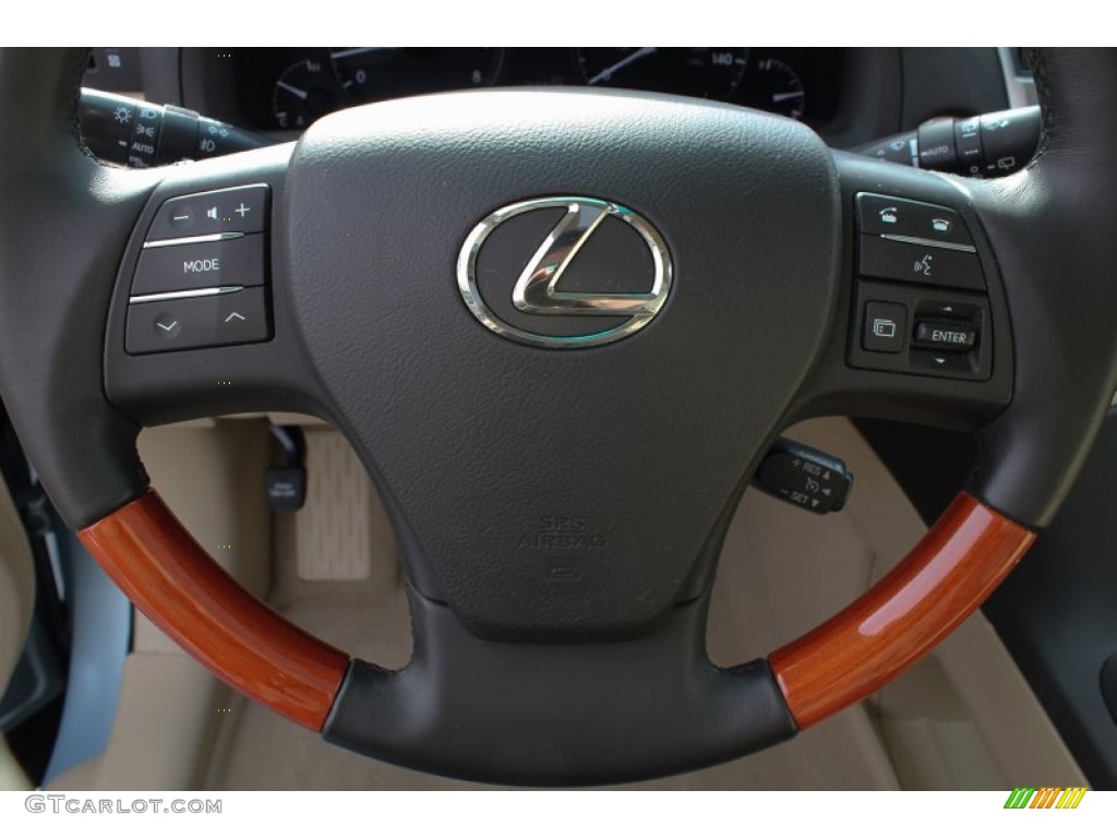 2010 RX 350 AWD - Cerulean Blue Metallic / Parchment/Brown Walnut photo #18