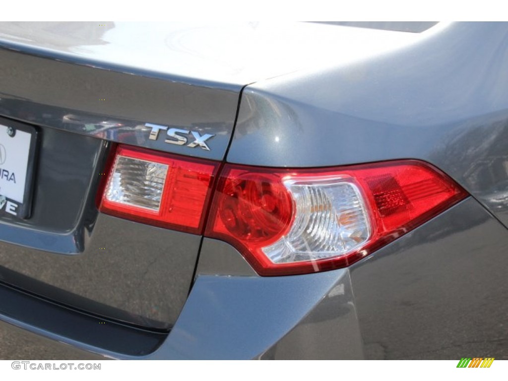 2010 TSX Sedan - Polished Metal Metallic / Ebony photo #22
