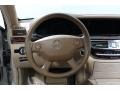 Cashmere/Savanna 2007 Mercedes-Benz S 550 4Matic Sedan Steering Wheel