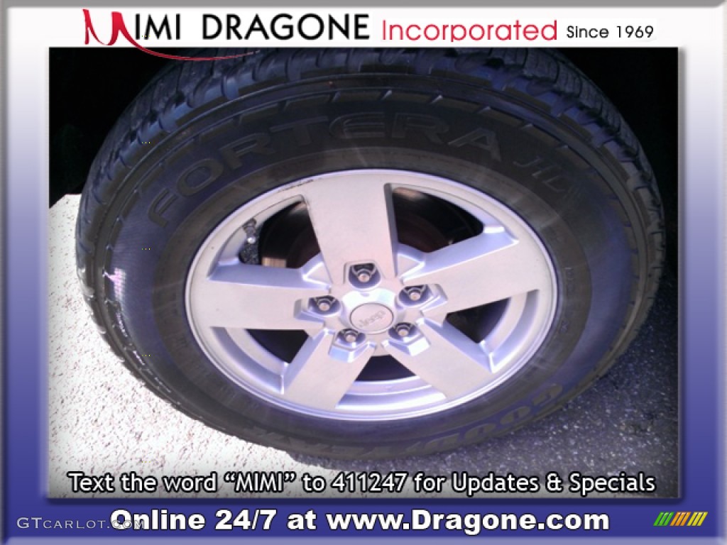 2006 Commander Limited 4x4 - Midnight Blue Pearl / Dark Khaki/Light Graystone photo #7