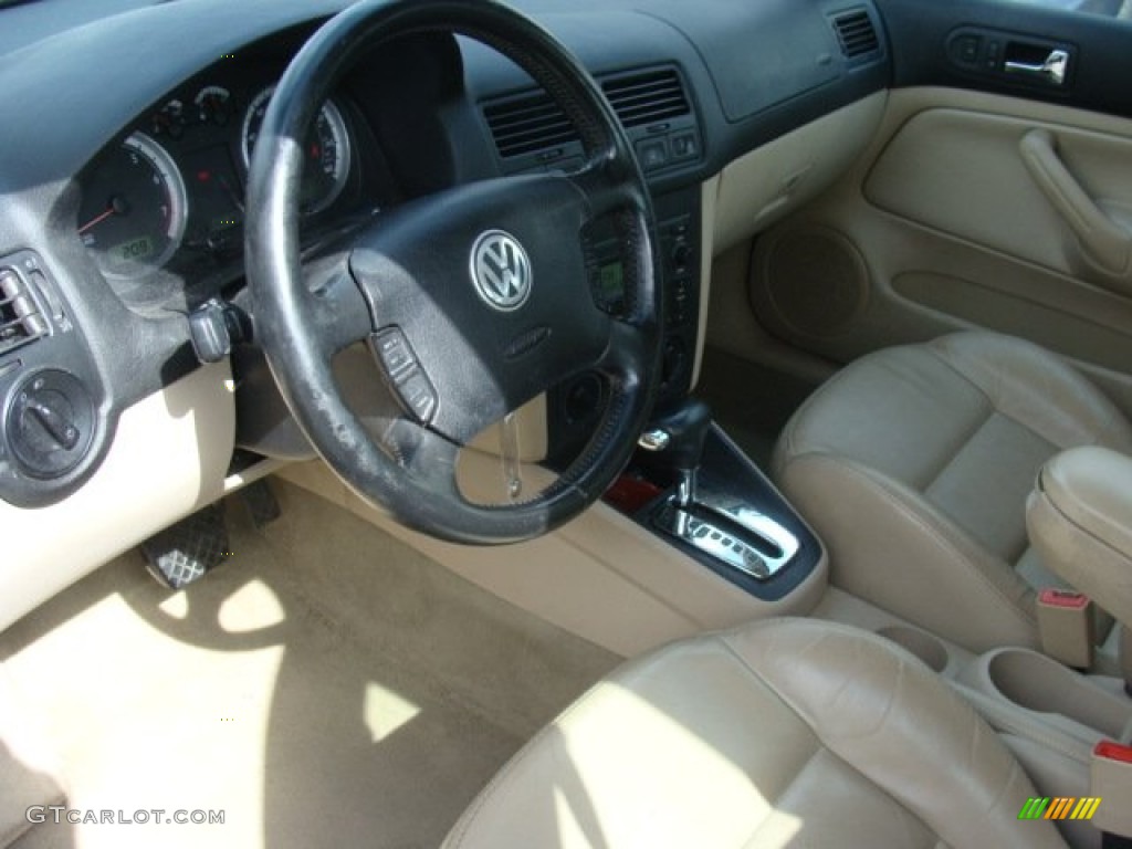 2004 Jetta GLS Sedan - Wheat Beige Metallic / Beige photo #9