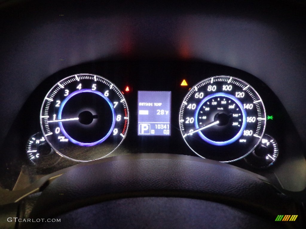 2013 Infiniti FX 37 AWD Gauges Photo #78478805