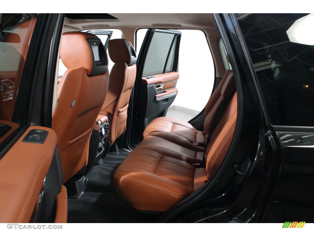 2011 Land Rover Range Rover Sport Supercharged Rear Seat Photo #78479390