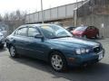 2002 Light Ocean Blue Hyundai Elantra GLS Sedan  photo #3