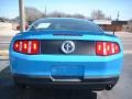 2012 Grabber Blue Ford Mustang V6 Coupe  photo #5