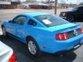 2012 Grabber Blue Ford Mustang V6 Coupe  photo #6