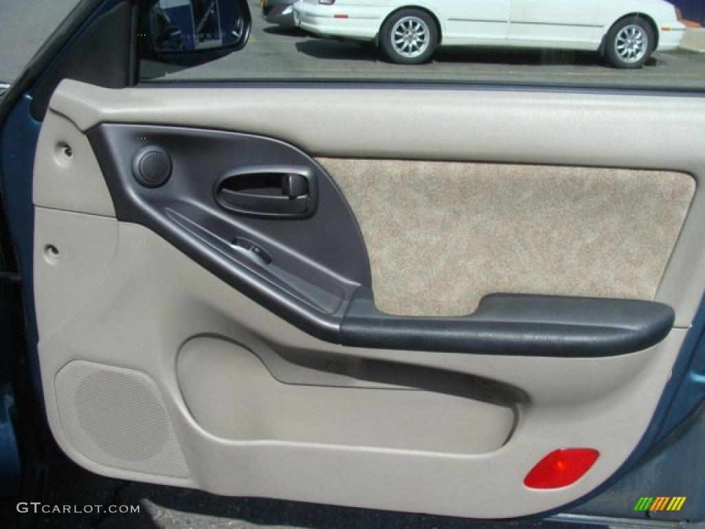 2002 Elantra GLS Sedan - Light Ocean Blue / Beige photo #20