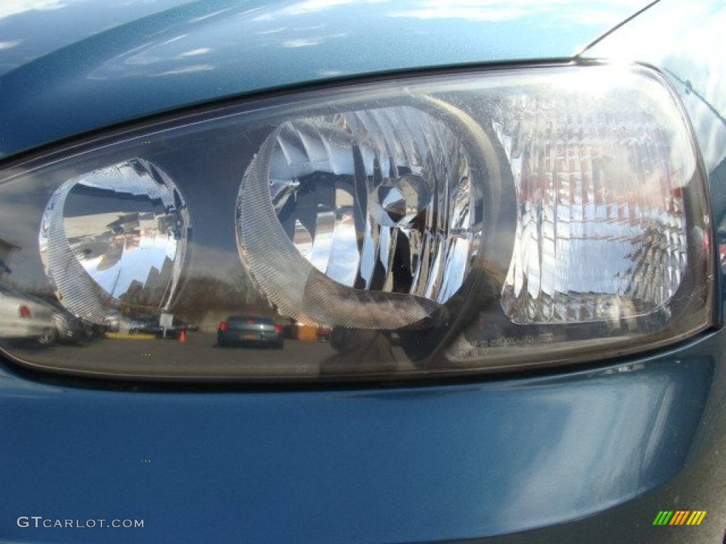 2002 Elantra GLS Sedan - Light Ocean Blue / Beige photo #26