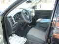 2009 Brilliant Black Crystal Pearl Dodge Ram 1500 ST Quad Cab  photo #9