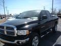 2004 Black Dodge Ram 1500 SLT Quad Cab 4x4  photo #3