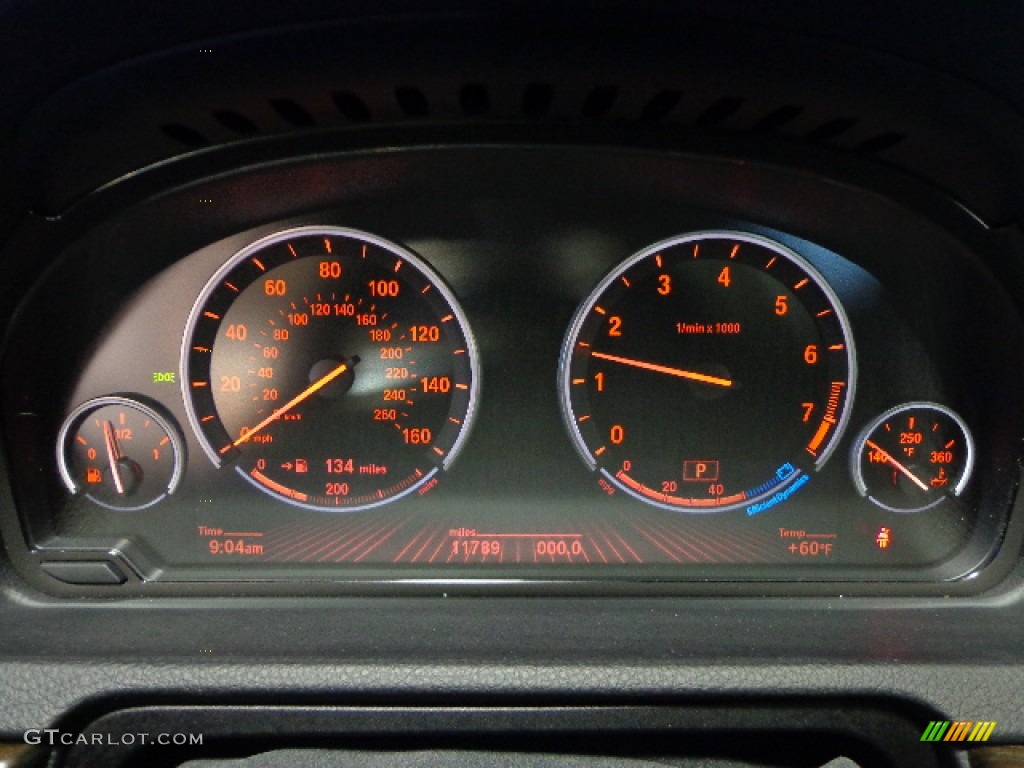 2012 BMW 5 Series 550i xDrive Gran Turismo Gauges Photos