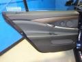 Black 2012 BMW 5 Series 550i xDrive Gran Turismo Door Panel