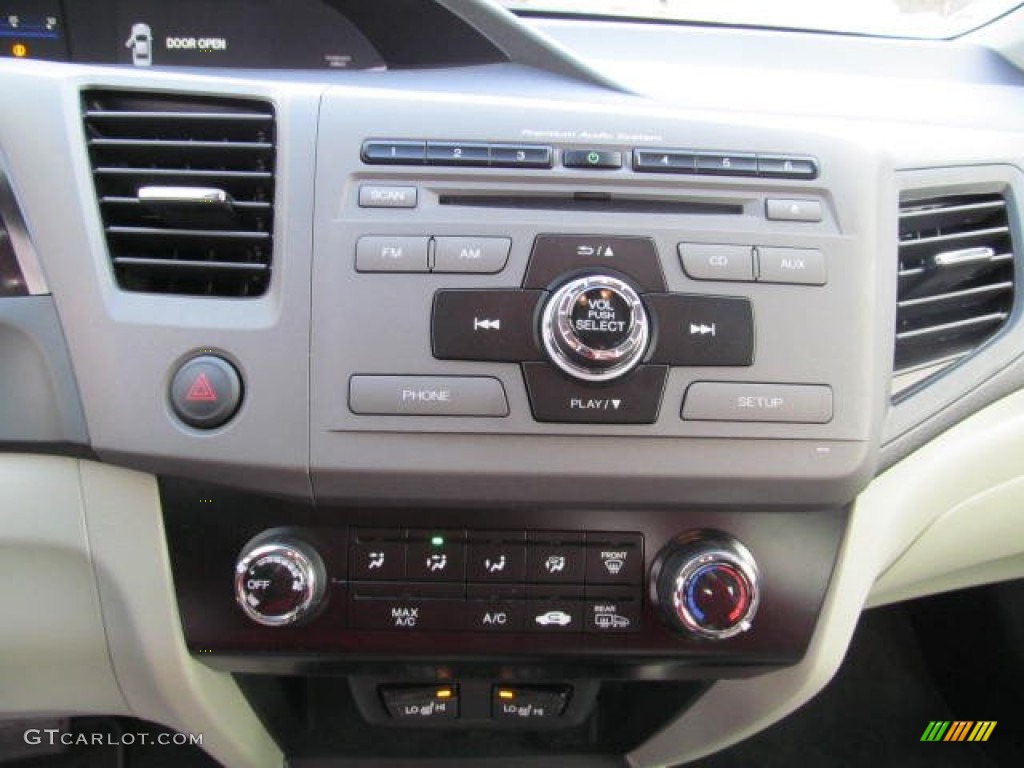 2012 Honda Civic EX-L Coupe Controls Photo #78481847