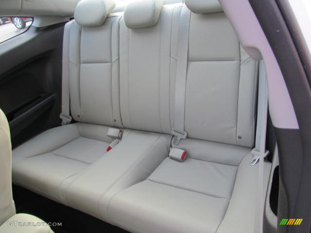 2012 Honda Civic EX-L Coupe Rear Seat Photos